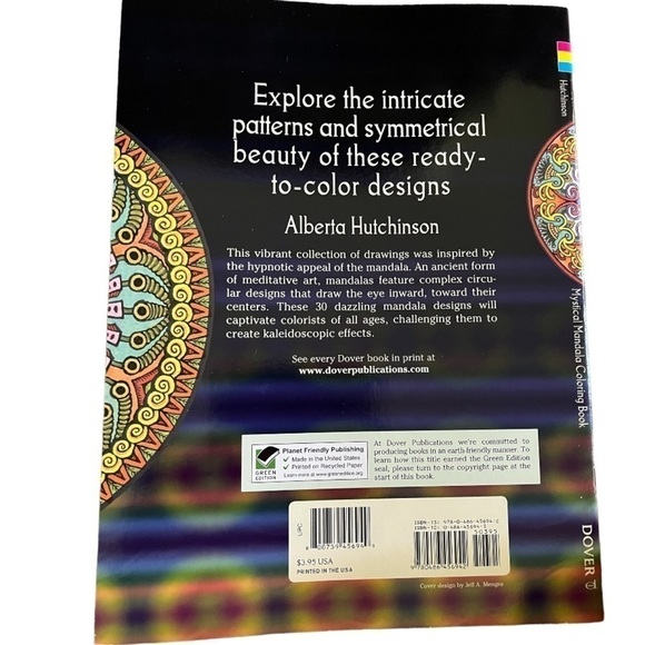 World Mandalas & Mystical Mandalas for Meditation & Coloring - Picture 7 of 7